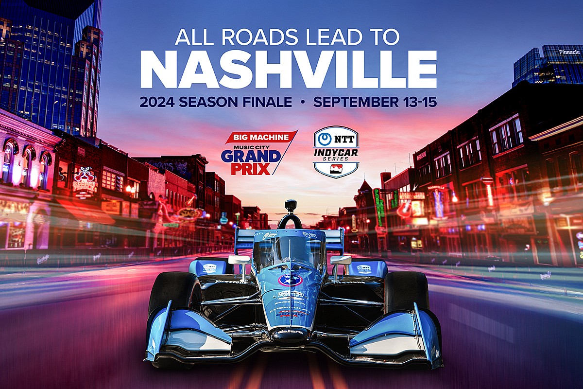 Nashville Gets New Circuit Design, Will Host 2024 IndyCar Season Finale